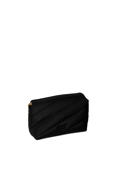 black/gold baby puff bag PINKO | 100040A0F2-PUFFBABY-Z99Q